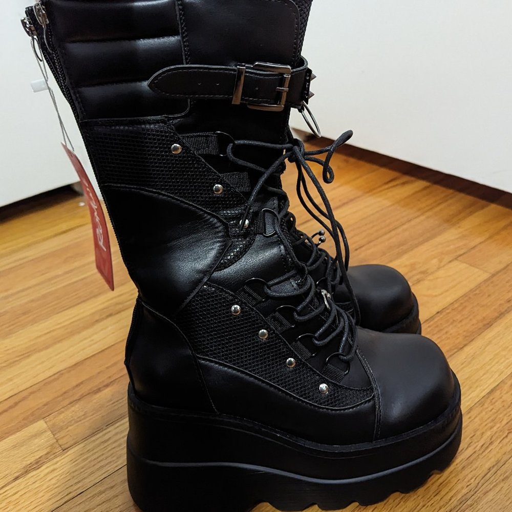 ROMWE Platform Boots